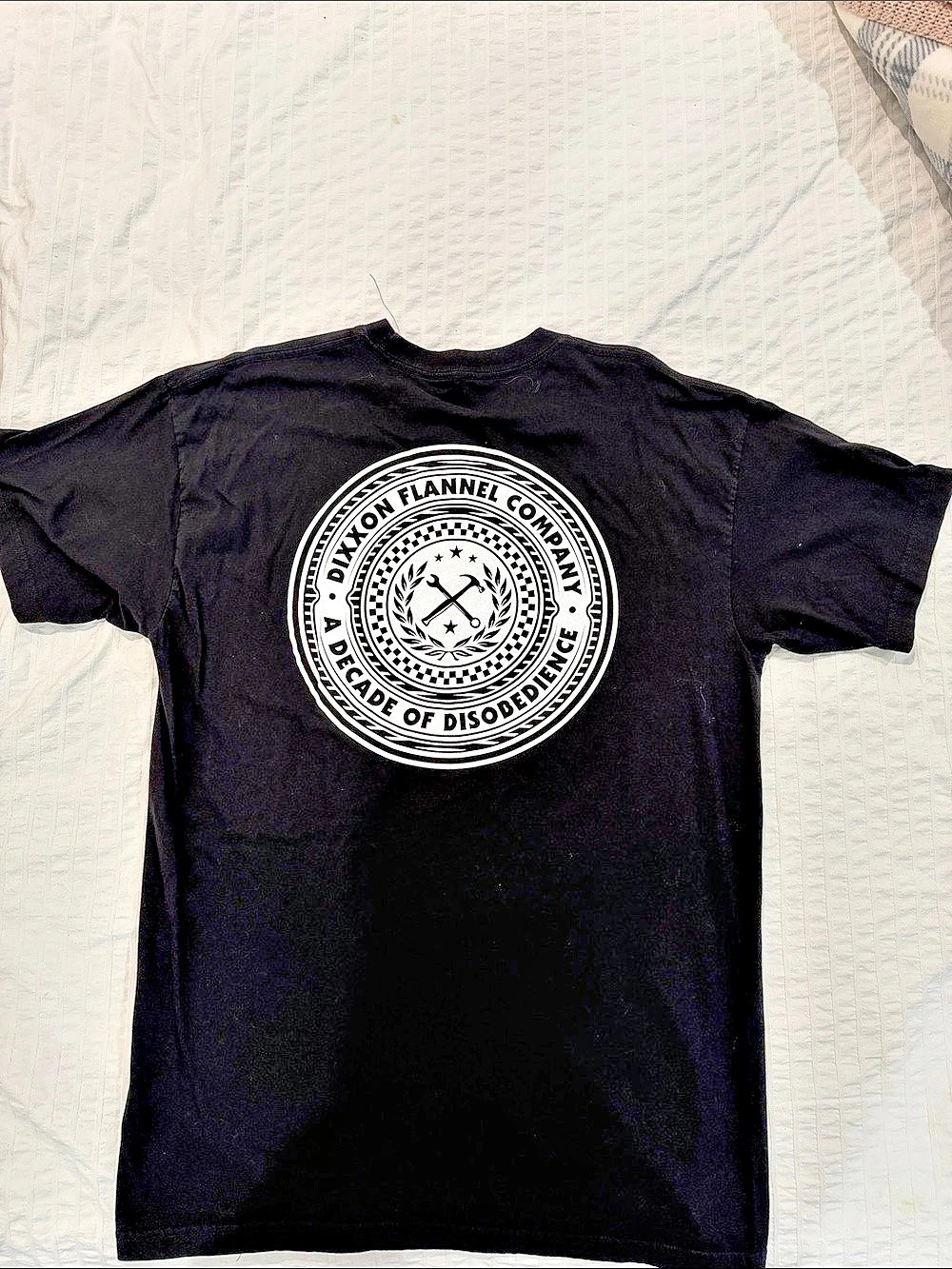 Dixxon Decade of Disorder Graphic Tee in Black Size XL